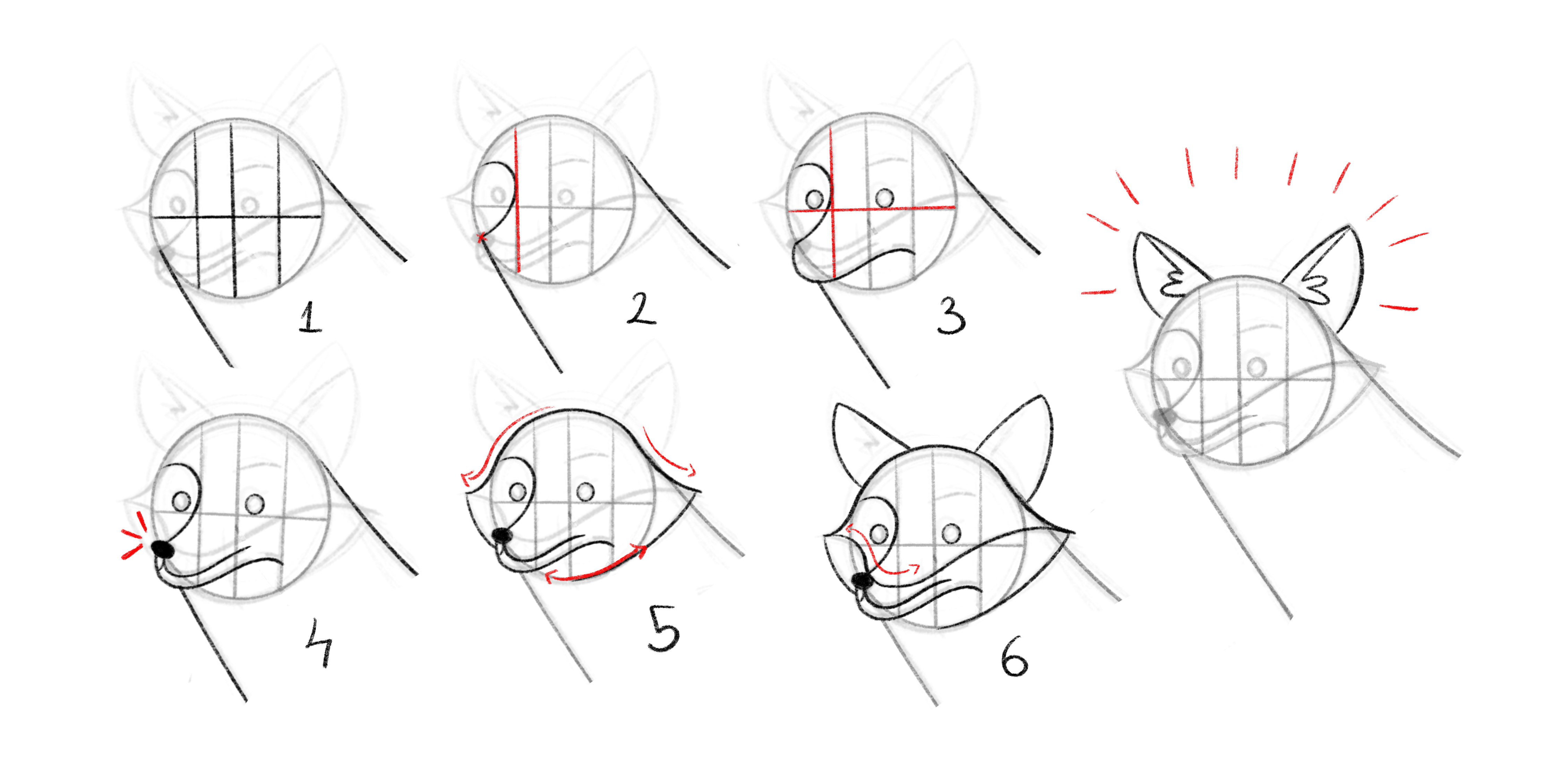 Cómo dibujar un zorro Domestika